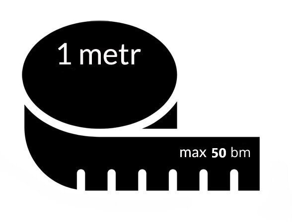 LED pásek COB 24V / 480LED / 9W / 6000K / IP20 / 8mm / PRO+